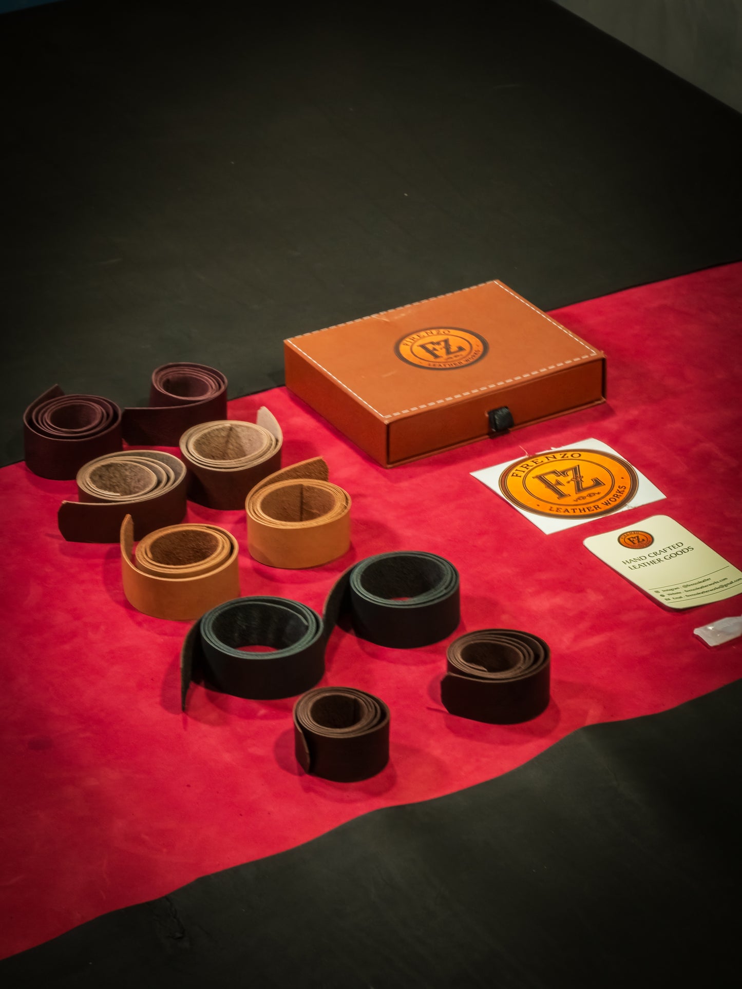 Firenzo Grip Master leather grips