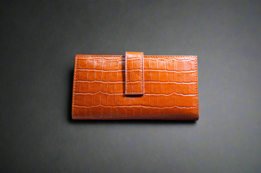 The Empress Croco purse