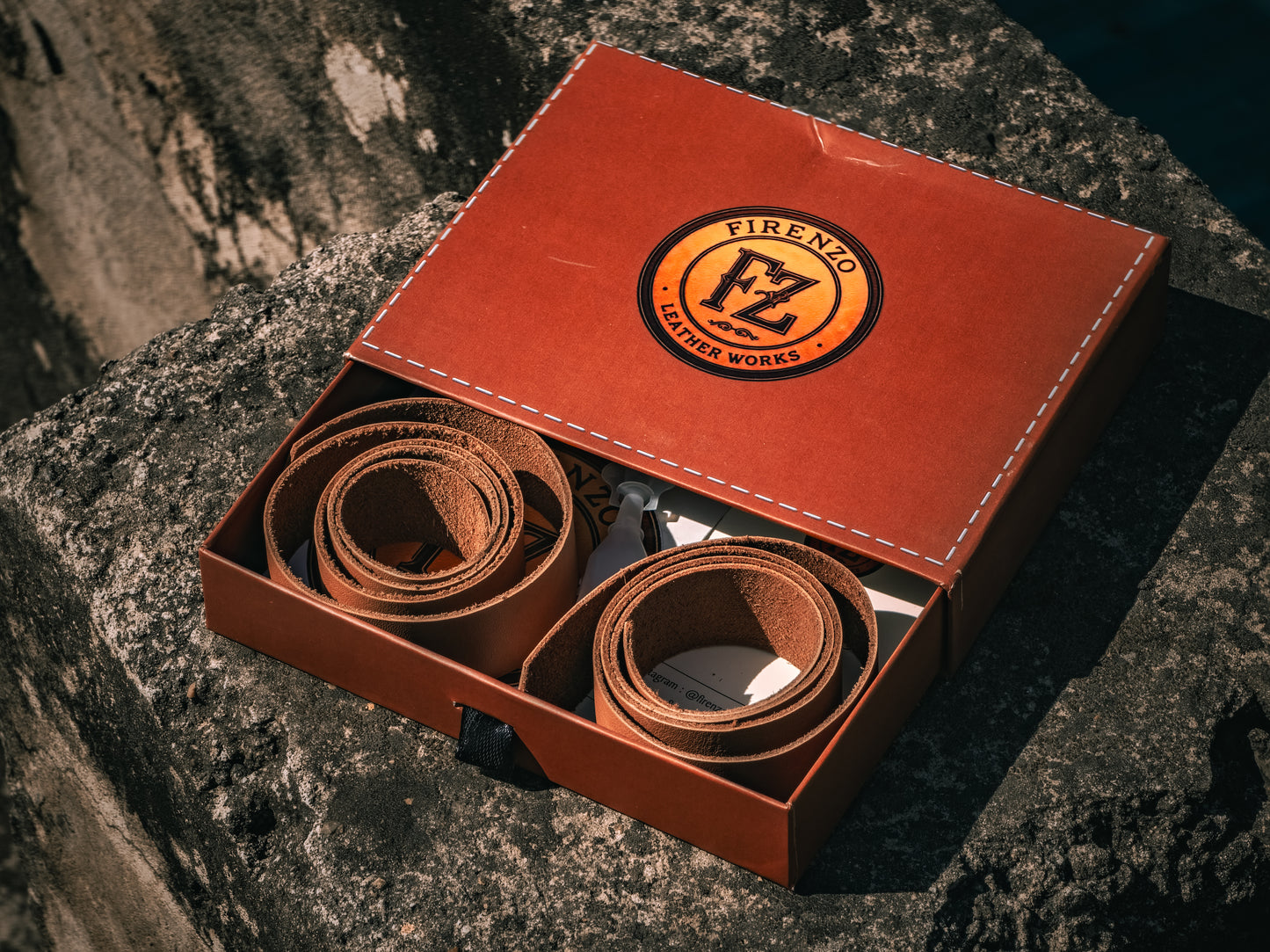 Firenzo Grip Master leather grips