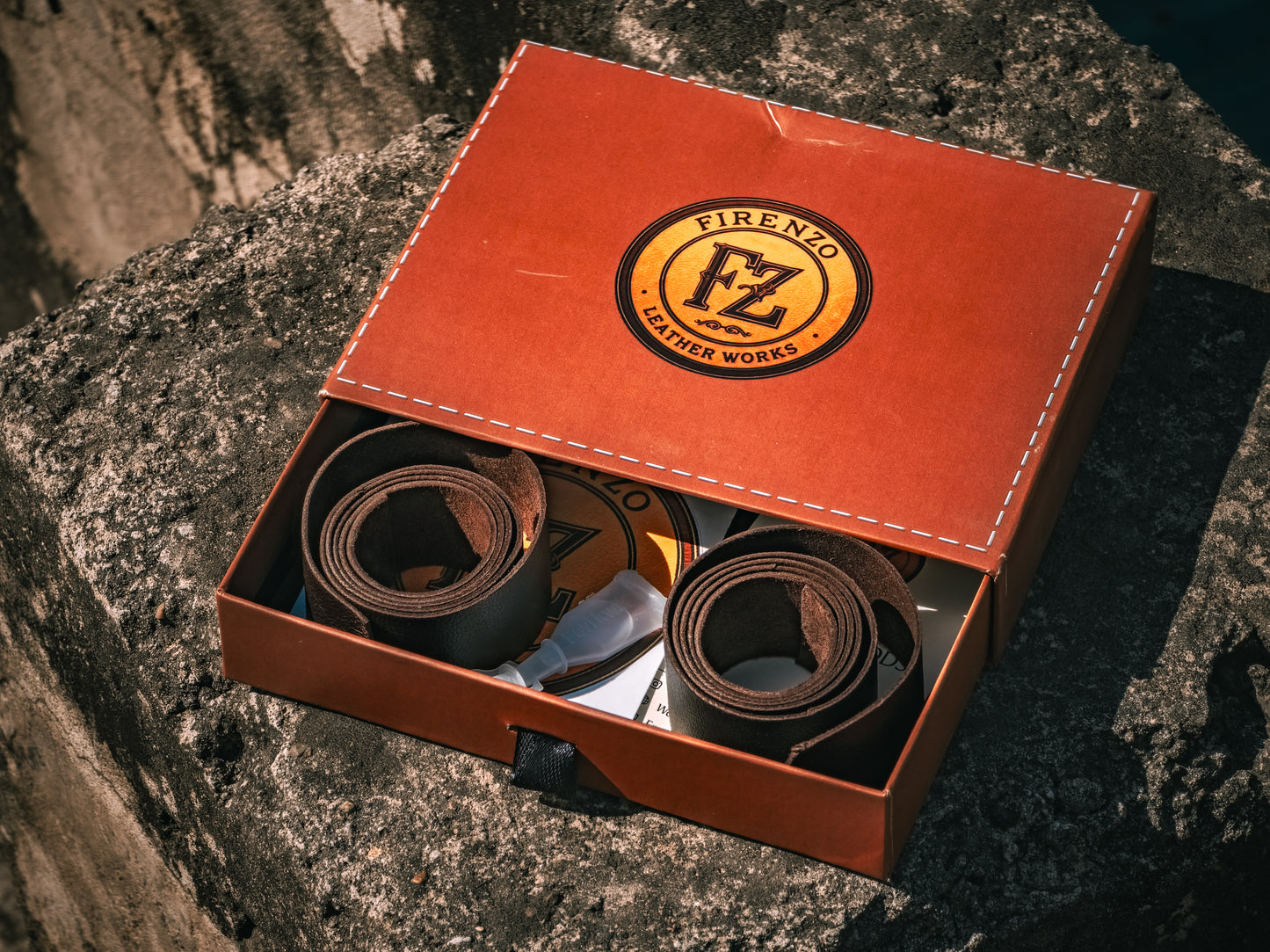Firenzo Grip Master leather grips
