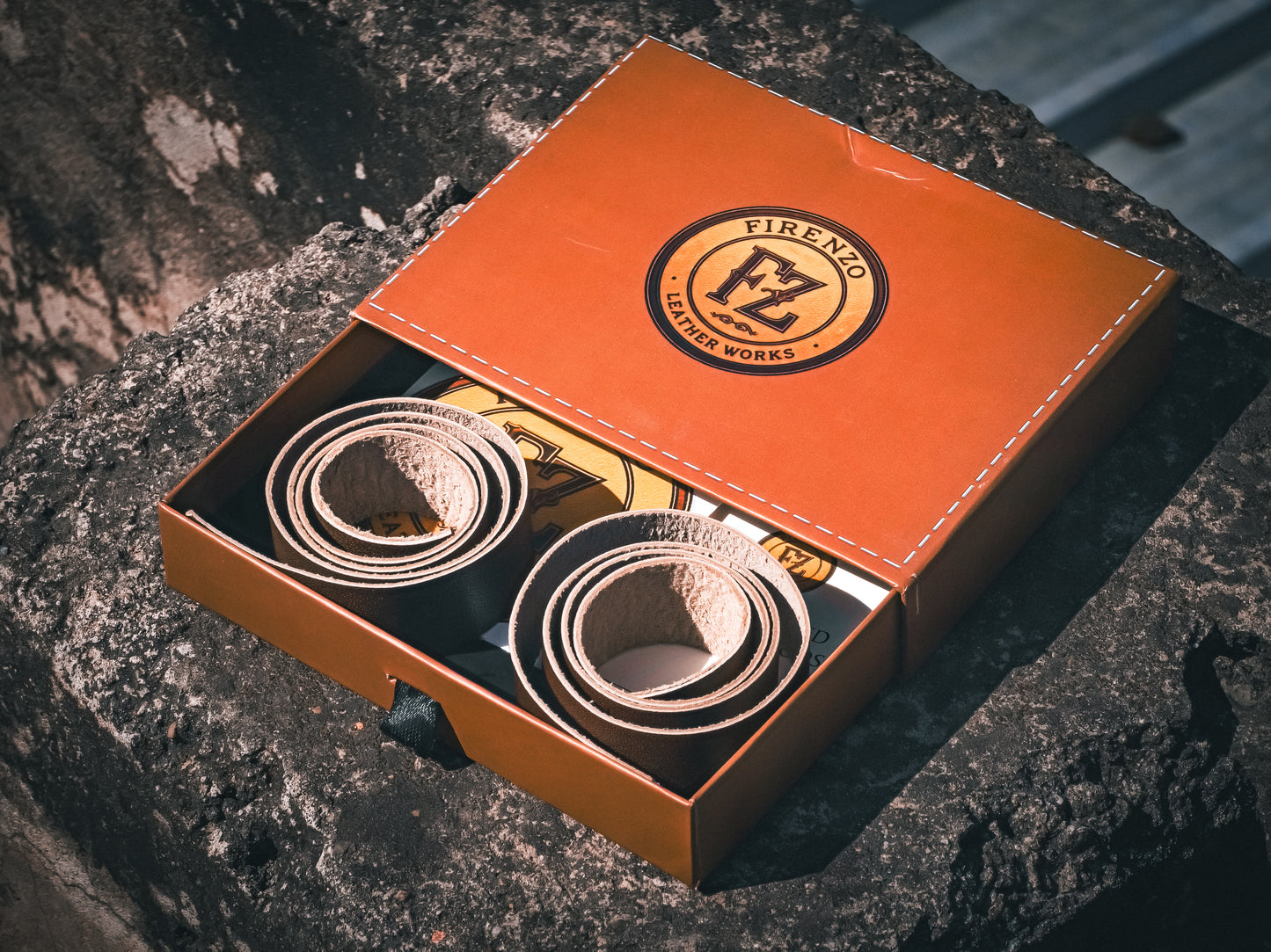 Firenzo Grip Master leather grips