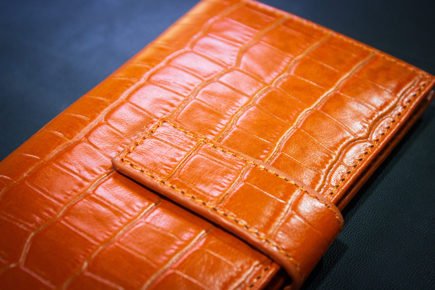 The Empress Croco purse