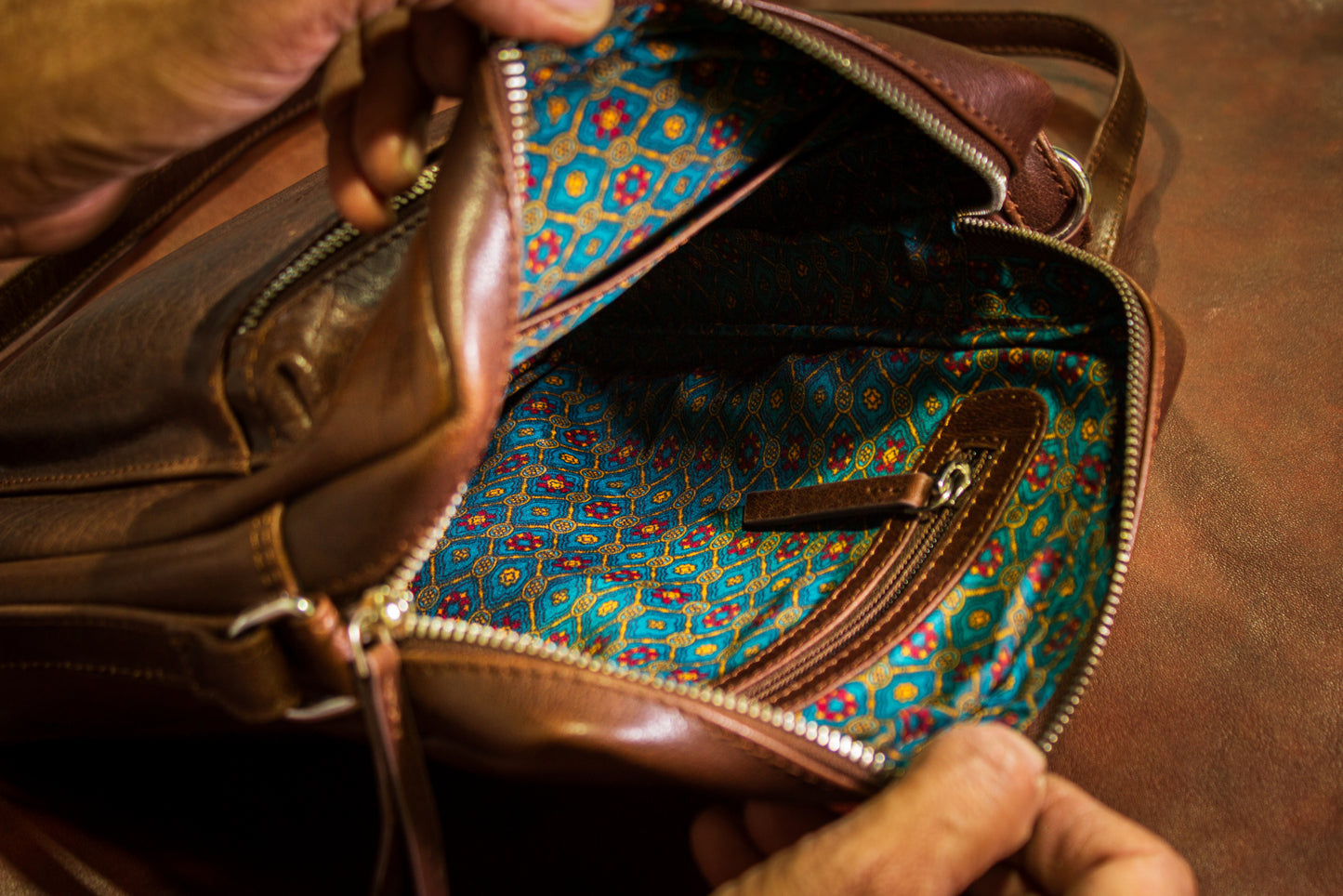 The Path Finder Men's Sling Bag